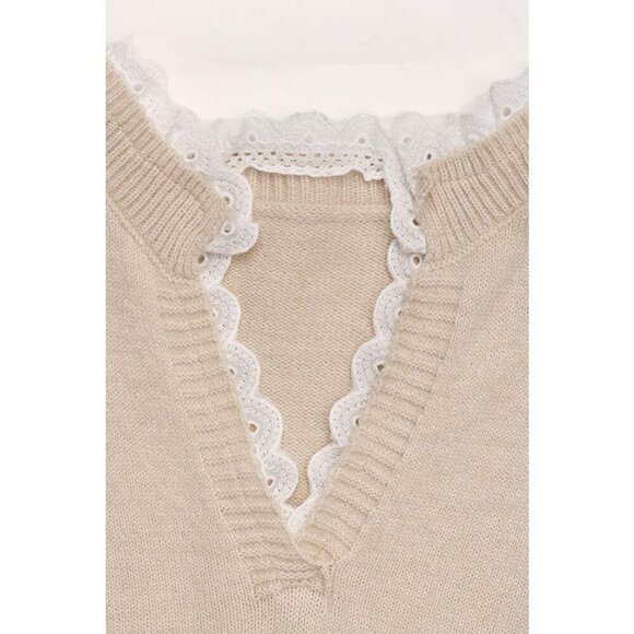 NWT MILLIE OATMEAL HEART PULLLOVER SWEATER KNIT - Picture 10 of 10